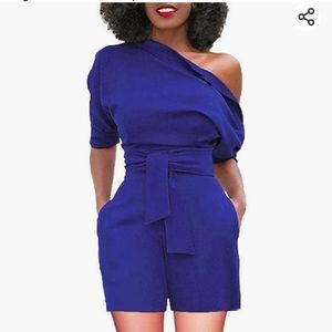 Sexy Off-Shoulder Romper